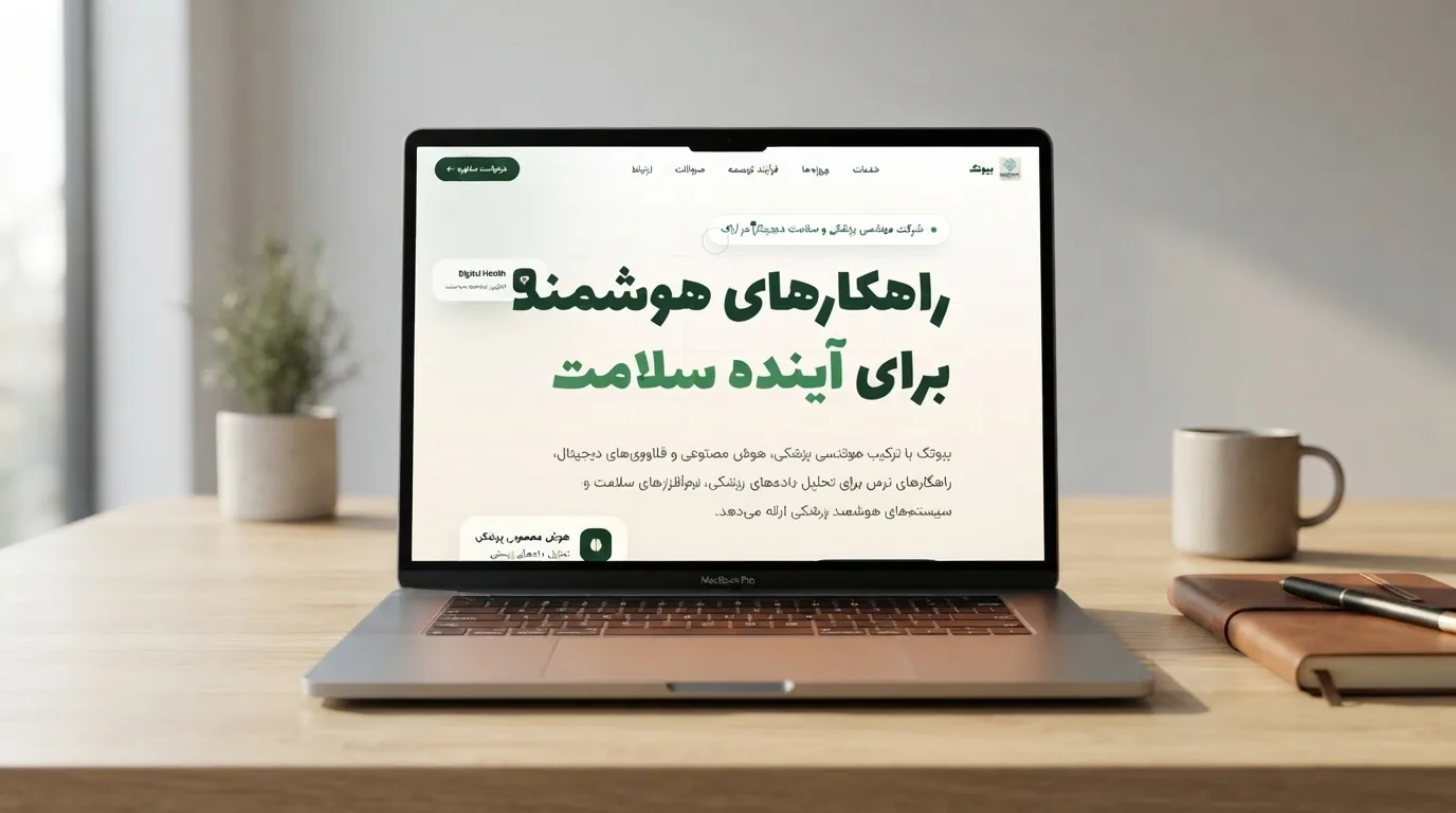 طراحی سایت مهندسی پزشکی بیوتک